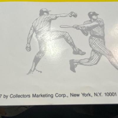 2 1988 STARTING LINEUP FIGURES AND AMERICAN LEAGUE POSTER