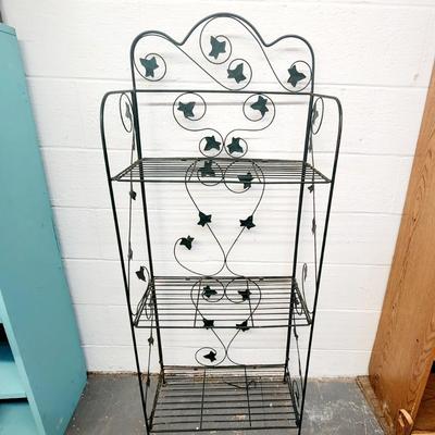LEAF GREEN DECORATIVE FOLDING SHELF #4
