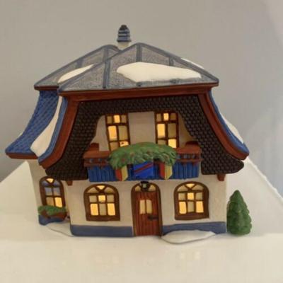 Department 56 Heritage Alpine Village Bakery & Chocolate Shop 56146 Retired