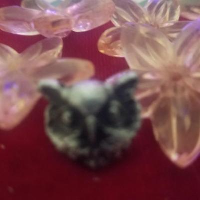 Vintage Sewing Lot - Sterling thimble, needle case, buttons, etc.