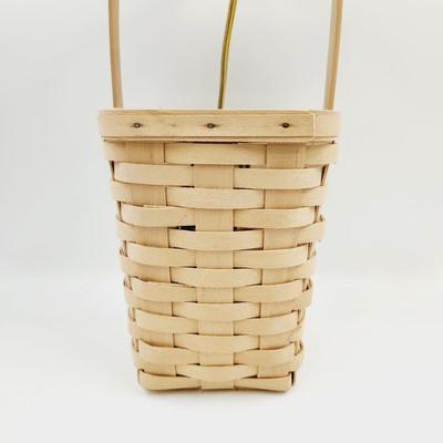 LONGABERGER BY HOMESTEAD LAMP BASKET SIGNED