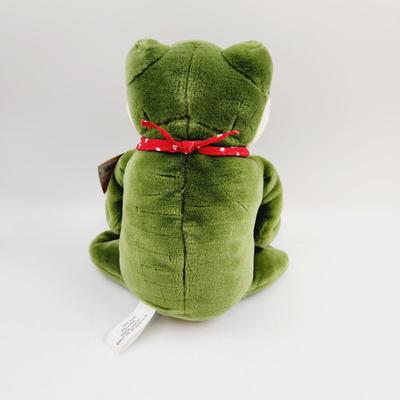 NEW HAPPY VALENTINES DAY FROG STUFFIE W/ HEART