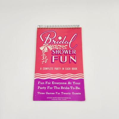 VINTAGE BRIDAL SHOWER FUN NOTEBOOK