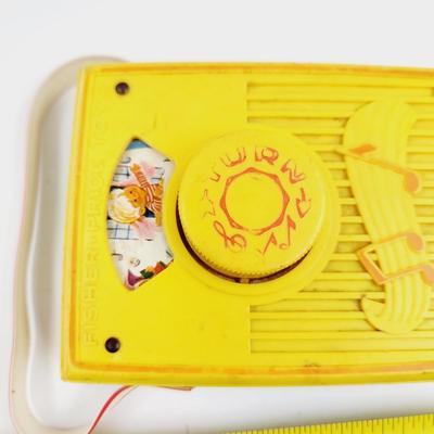 VINTAGE FISHER PRICE POCKET RADIO RAIN DROPS