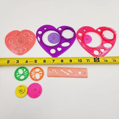 VINTAGE BUNDLE OF STENCILS