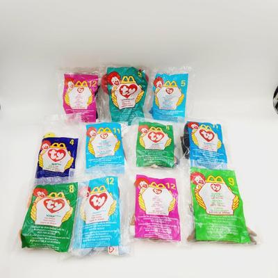 11 pc MCDONALD TY TEENY BEANIE BABIES BUNDLE