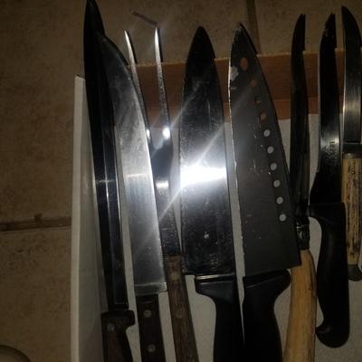 lot if good Kitchen KNIVES