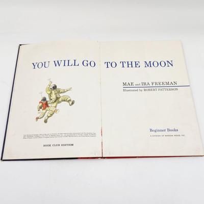 1959 YOU WILL GO TO THE MOON BOOK