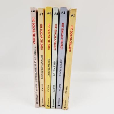 6 PC BOX CAR CHILDREN PAPERBACK - PROCEEDS DONATED