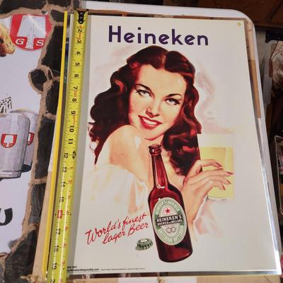 Lot of 3 Bar Beer signs