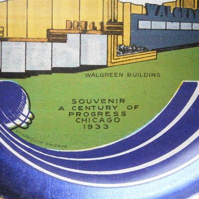 1933 World's Fair Coaster/Tray Walgreen Building