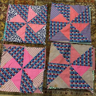 Quilt Blocks - Pinwheel Variation 