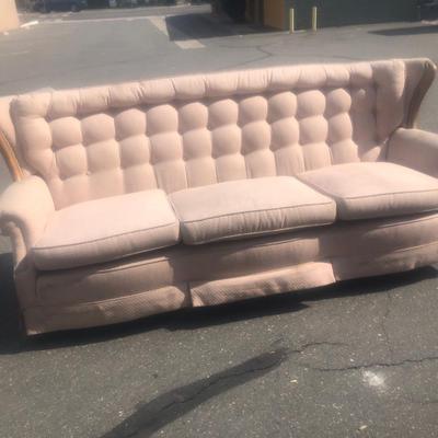 Vintage Tufted Couch