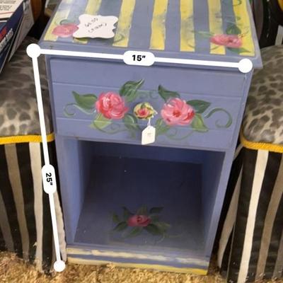 Hand painted Side Table