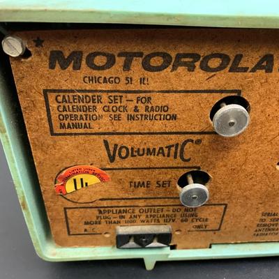 Motorola Model 57CC Vintage Tube Radio Untested