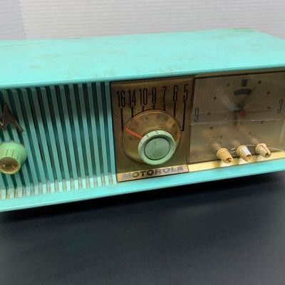 Motorola Model 57CC Vintage Tube Radio Untested