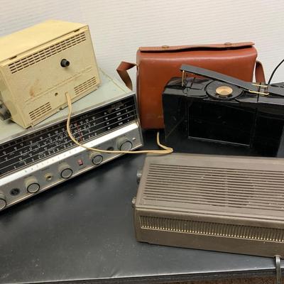 HUGE Vintage Radio Microphone Electronics Lot Turner Admiral Panasonic +++