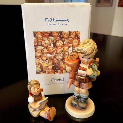 Lot 20 Hummel Figurines (2) + 1990 Hummel Book Figure Signed by C. Goebel