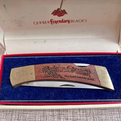 Lot 38 Gerber Legendary Blades Pocket Knife 1976 American Bicentennial