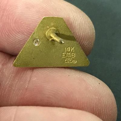 14KT GOLD PIN
