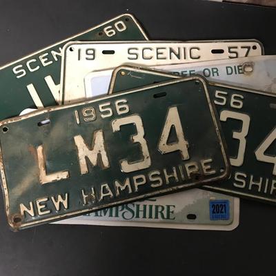 NUMBER PLATE LOT