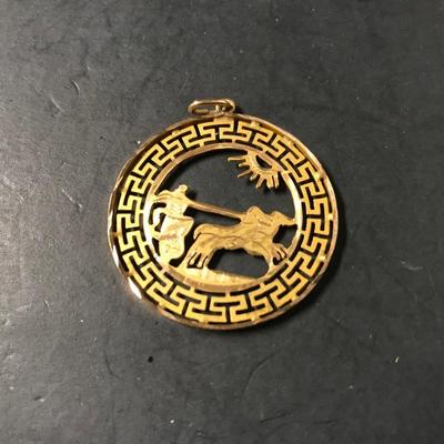 14KT GOLD PENDANT