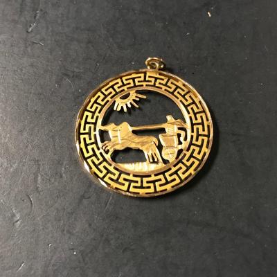 14KT GOLD PENDANT