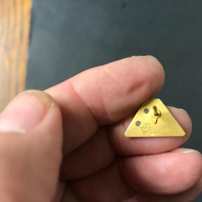 14KT GOLD PIN