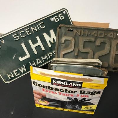 NUMBER PLATE LOT