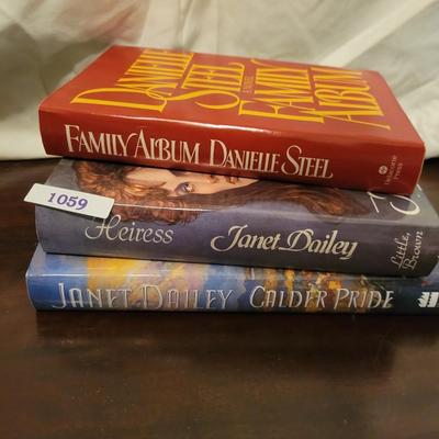 Novels by Janet Daily and Danielle Steel