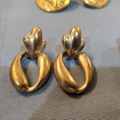 3 pair of earrings