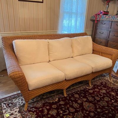 Wicker Couch