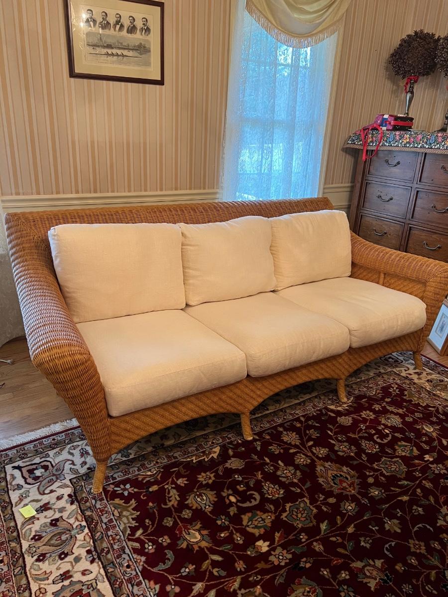 Wicker Couch