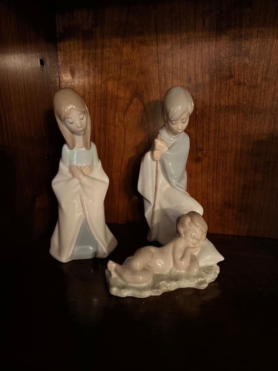 Lladro Holy Family 3 Figurines