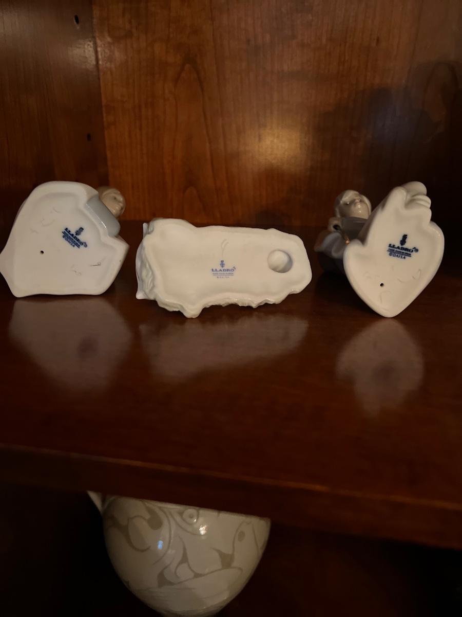Lladro Holy Family 3 Figurines