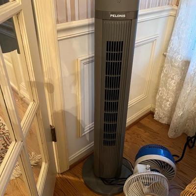 Lot of 3 Fans assorted Sizes