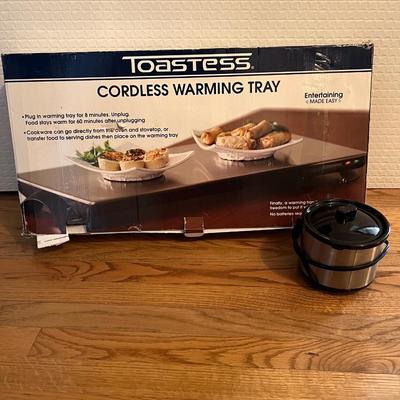Lot of 2: Mini Crock pot & Cordless Warming Tray