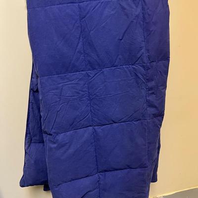 L.L. Bean Blue Queen Sized Quilt (Most likely down but can NBD)