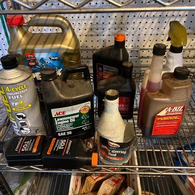 Various Automotive Solvents