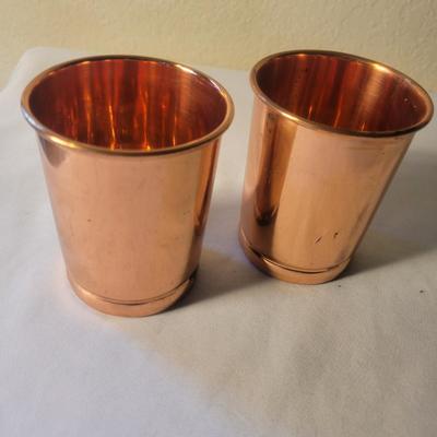 Prisha India Craft Copper Platters, Cups and More (K-DW)