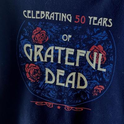 LOT 49  GRATEFUL DEAD 50th ANNIVERSARY HOODIE JACKET "FARE THEE WELL" TOUR