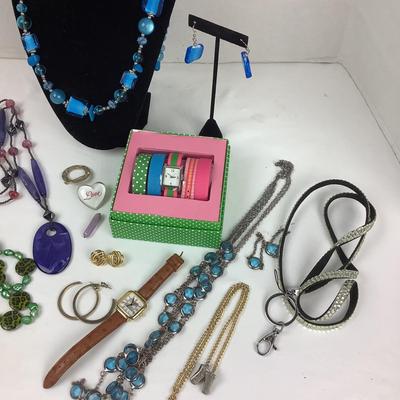 1265 Assorted Costume Jewelry & Watch Lot