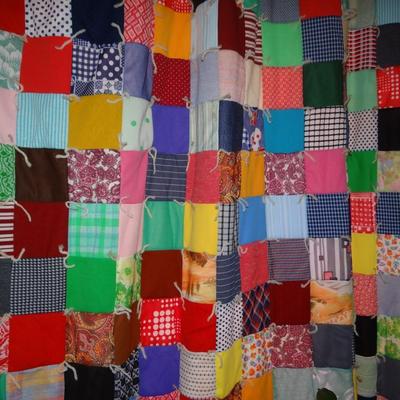 85 x 65" Squared Quilt