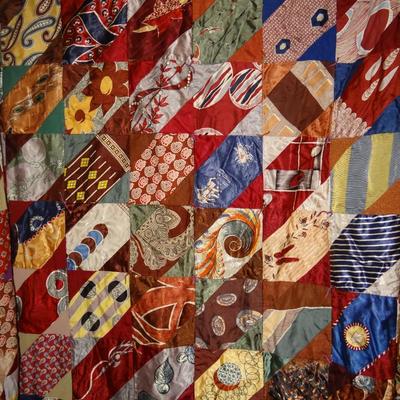 63 x 55" Satin Square Quilt