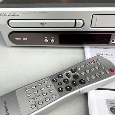LOT 56  MAGNAVOX DVD/VHS PLAYER W/REMOTE