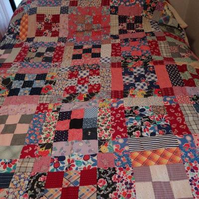 62 x 72" Quilt Double Sided (Reversible)