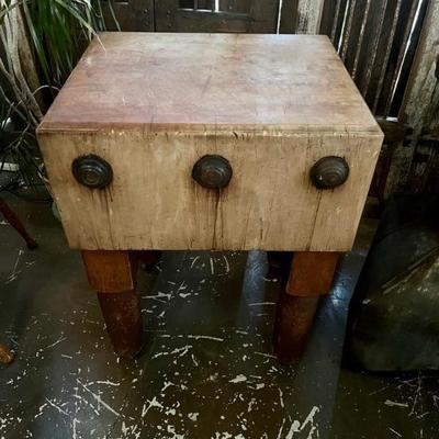 Vintage Butcher Block