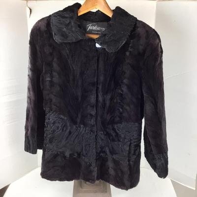 1288 Tarlow Fur Black Lamb and Sheared Mink Jacket