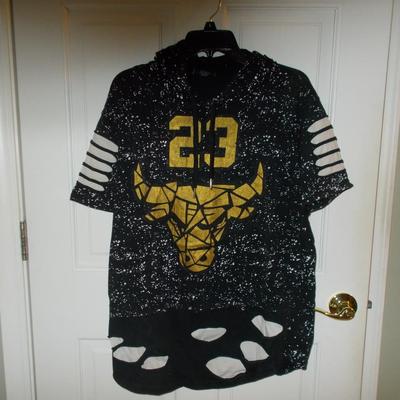 Mens Addidas Jacket and miscellaneous T-Shirts and a Hoodie