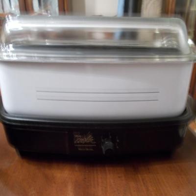 West Bend Slow Cooker and a Cuisinart food processor